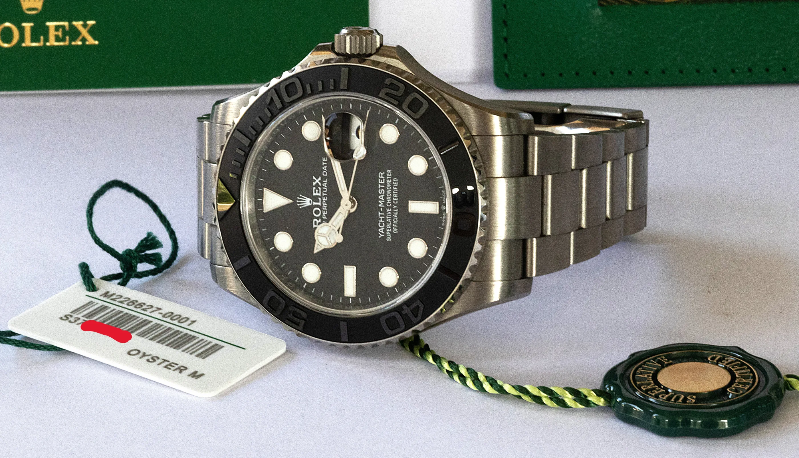 Rolex Yacht Master Titanium detail 12