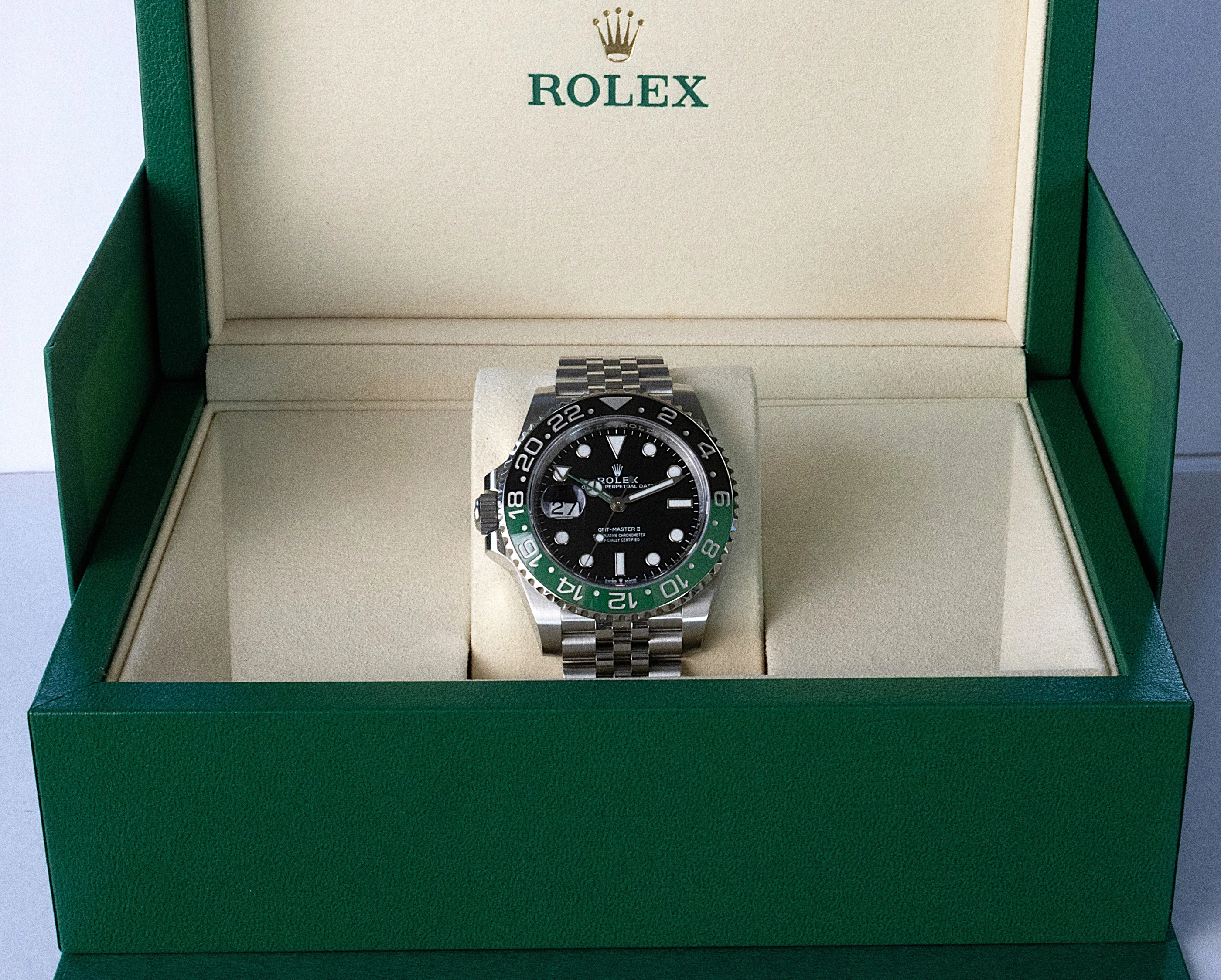 Rolex GMT Master II "Sprite" detail 16