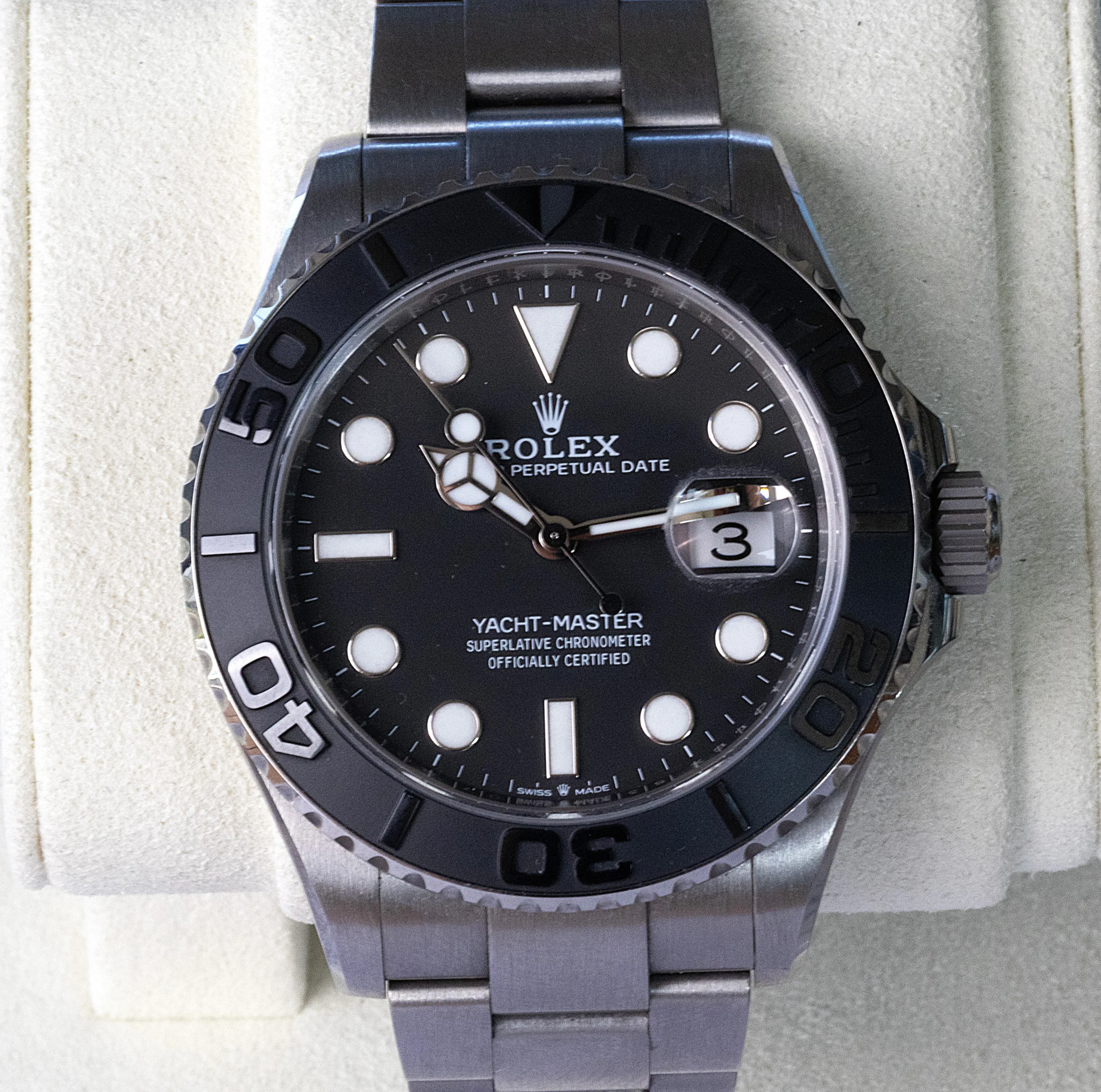 Rolex Yacht Master Titanium detail 7