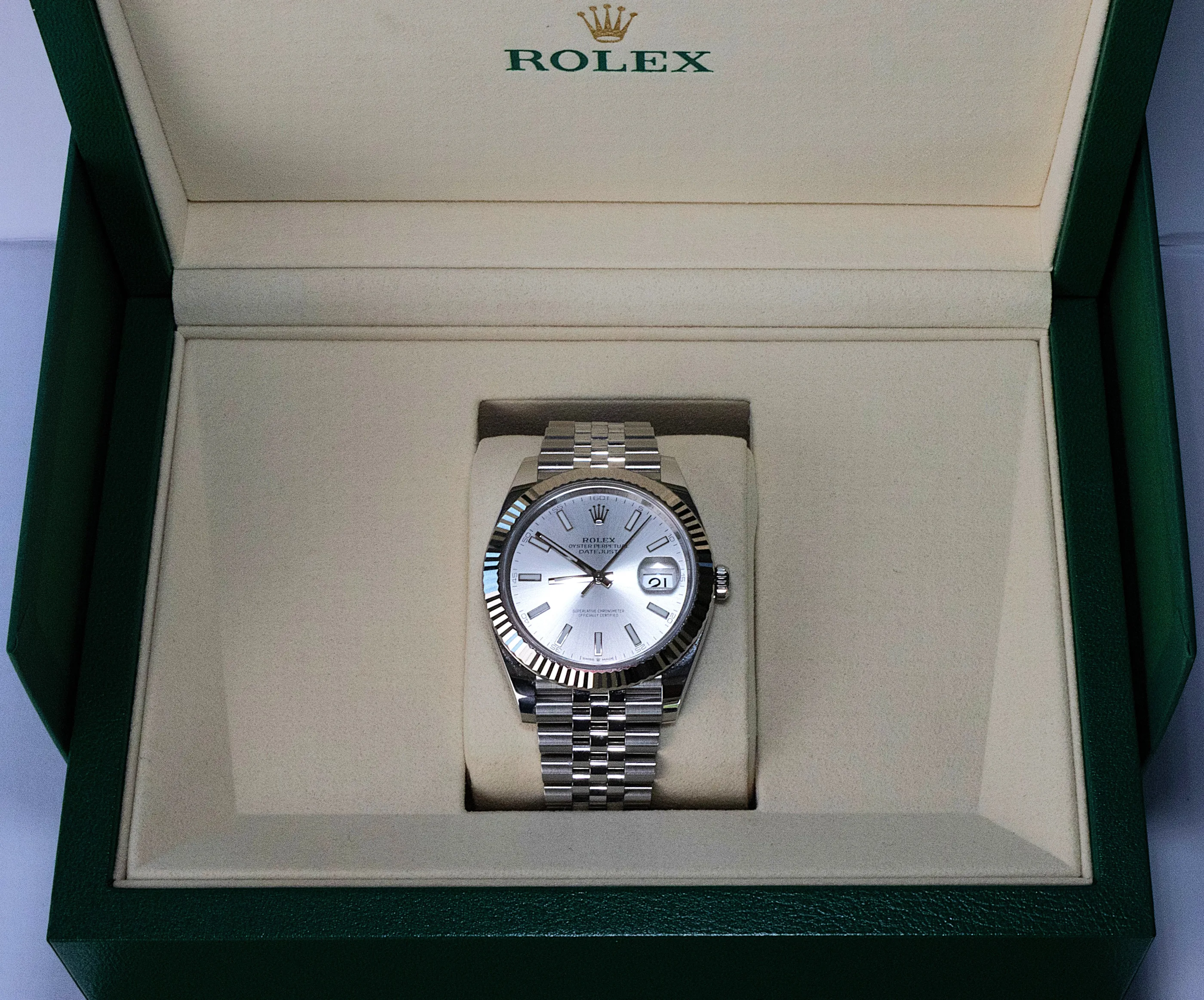 Rolex Datejust 41 Jubilee detail 13