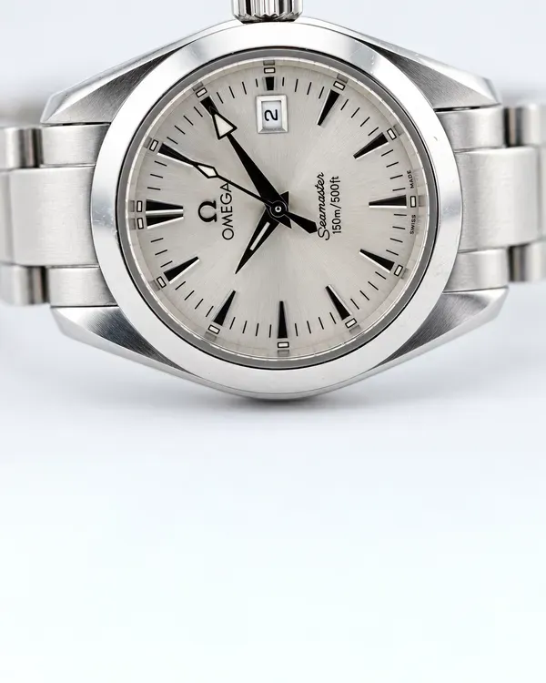 Omega Seamaster Aqua Terra Quartz Silver Dial