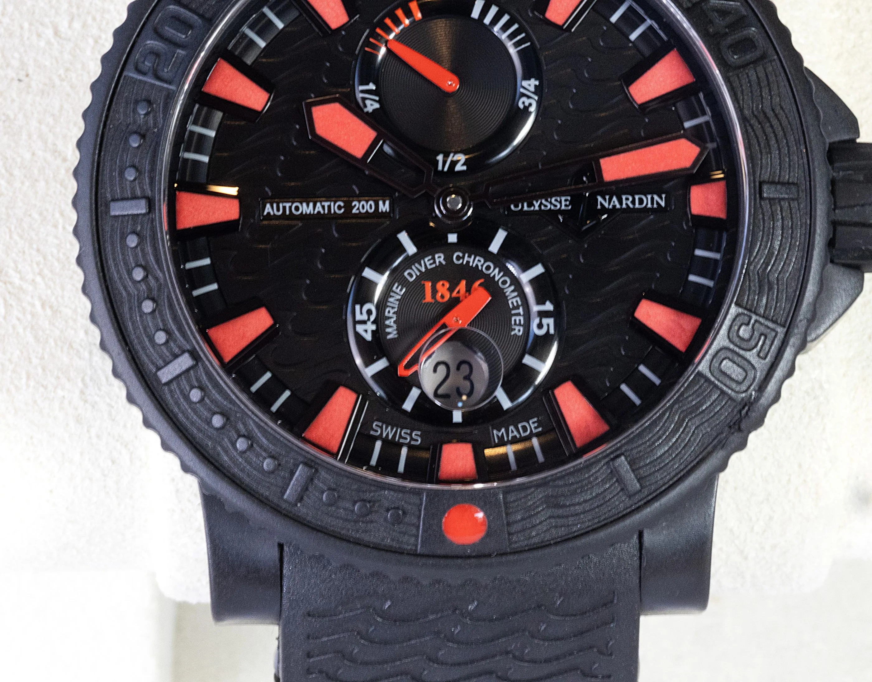 Ulysse Nardin Maxi Marine Diver detail 2