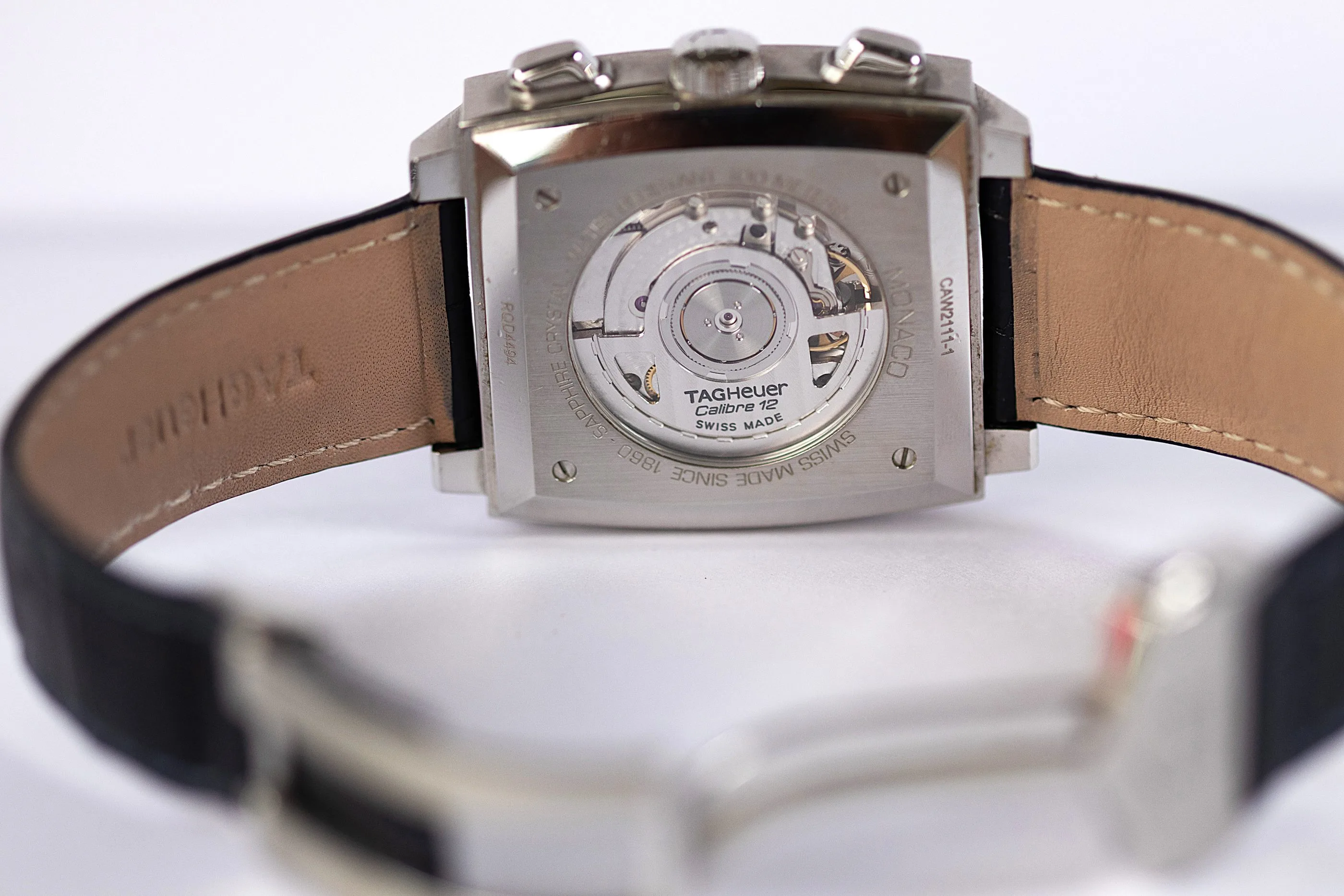 Tag Heuer Monaco Automatic Calibre 12 Chronograph detail 4