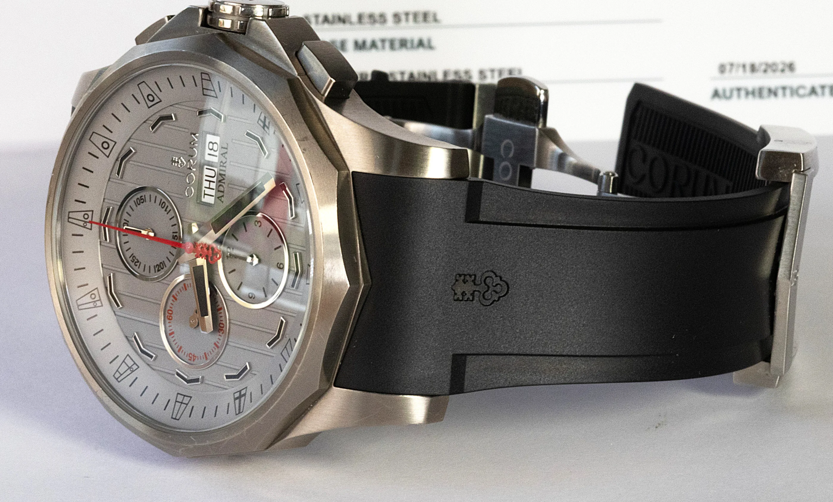 Corum Admiral's Cup Chronograph detail 12
