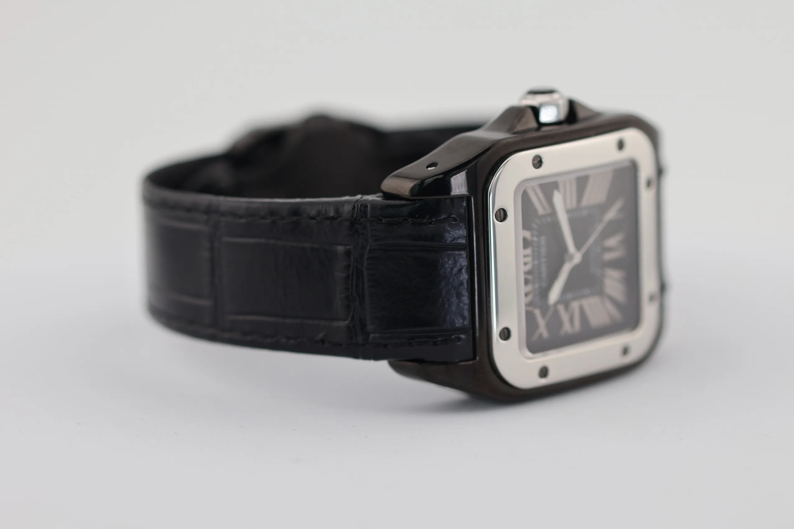 Cartier Santos 100 detail 6