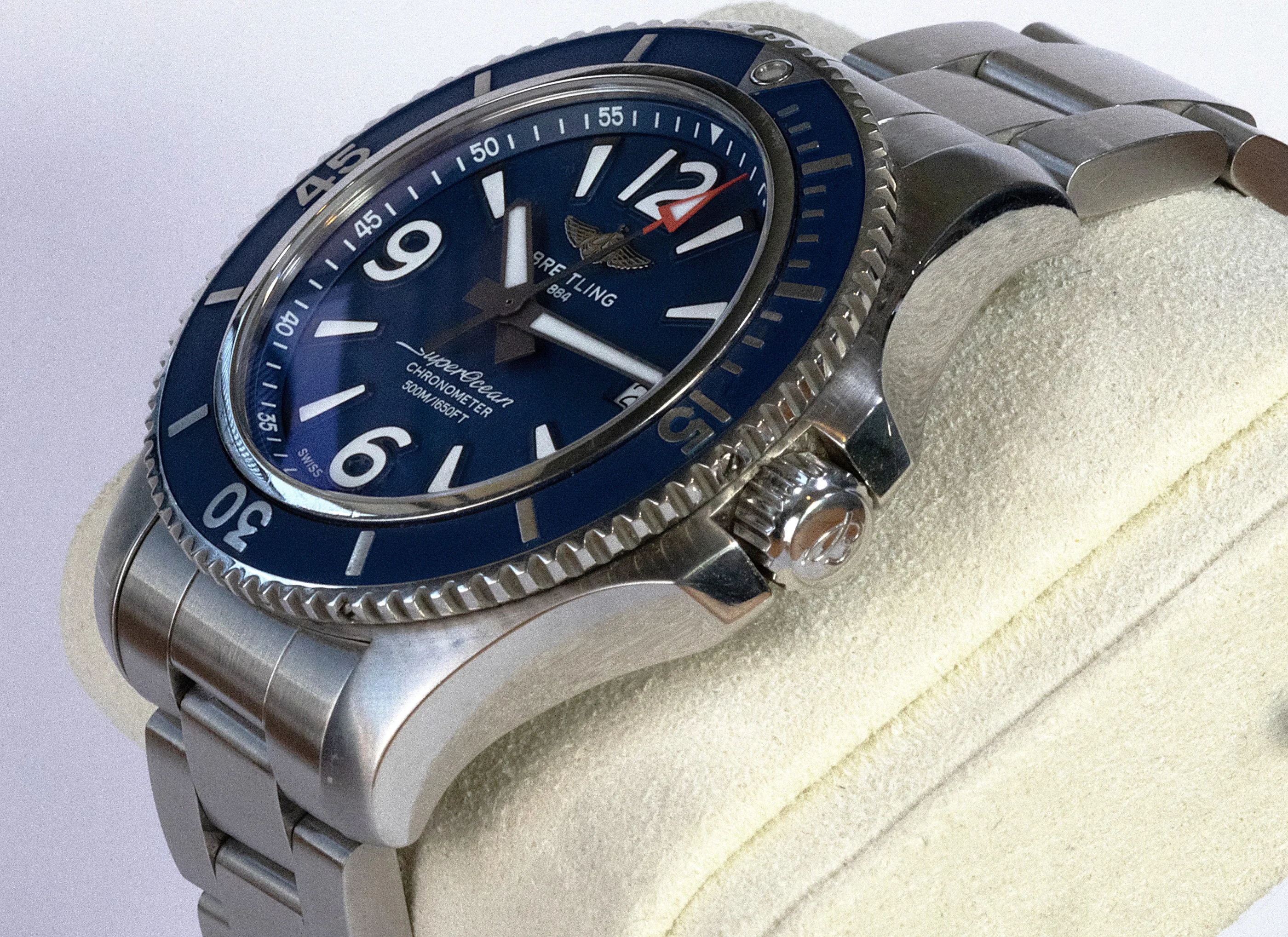Breitling Superocean detail 6