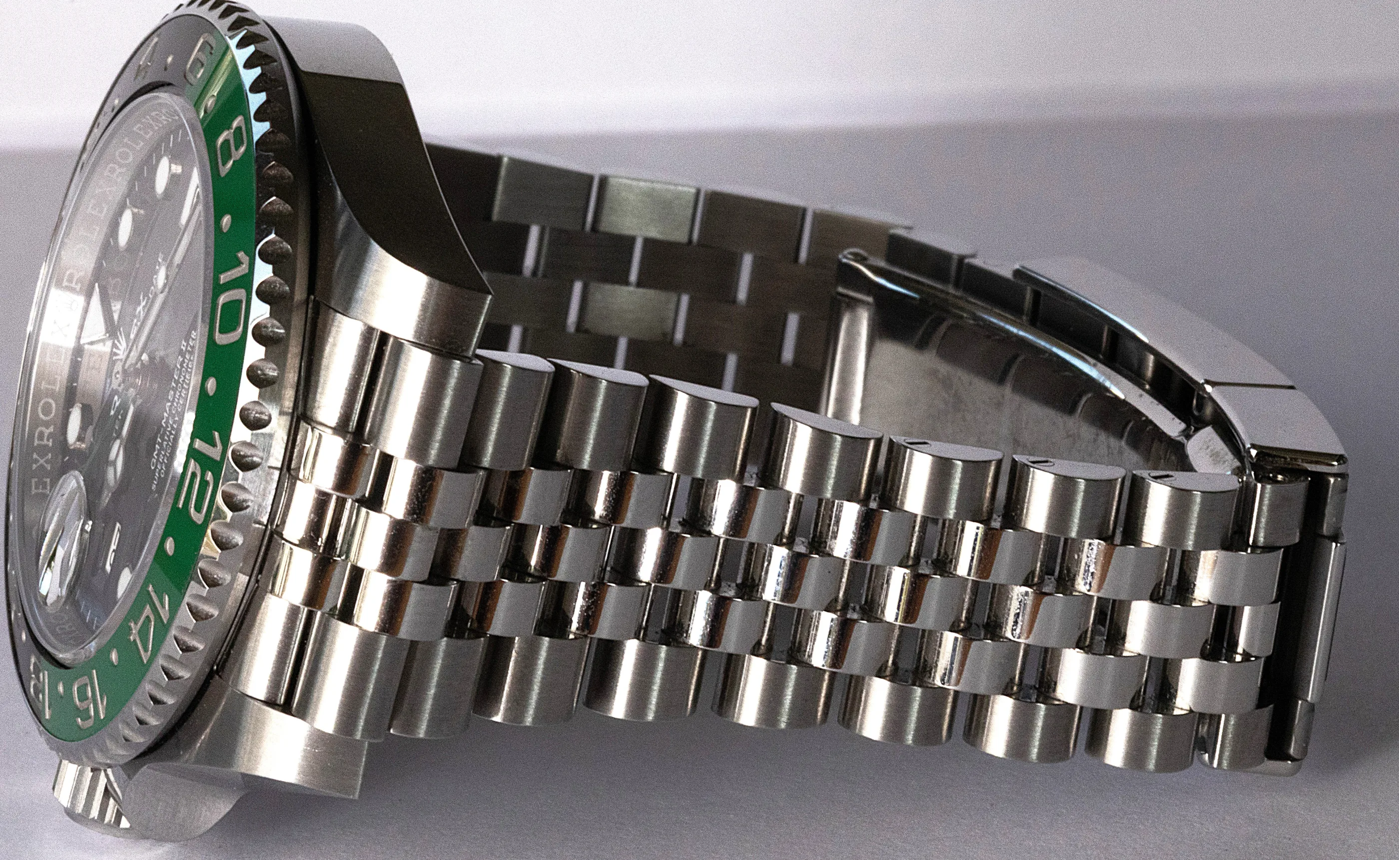 Rolex GMT Master II "Sprite" detail 7