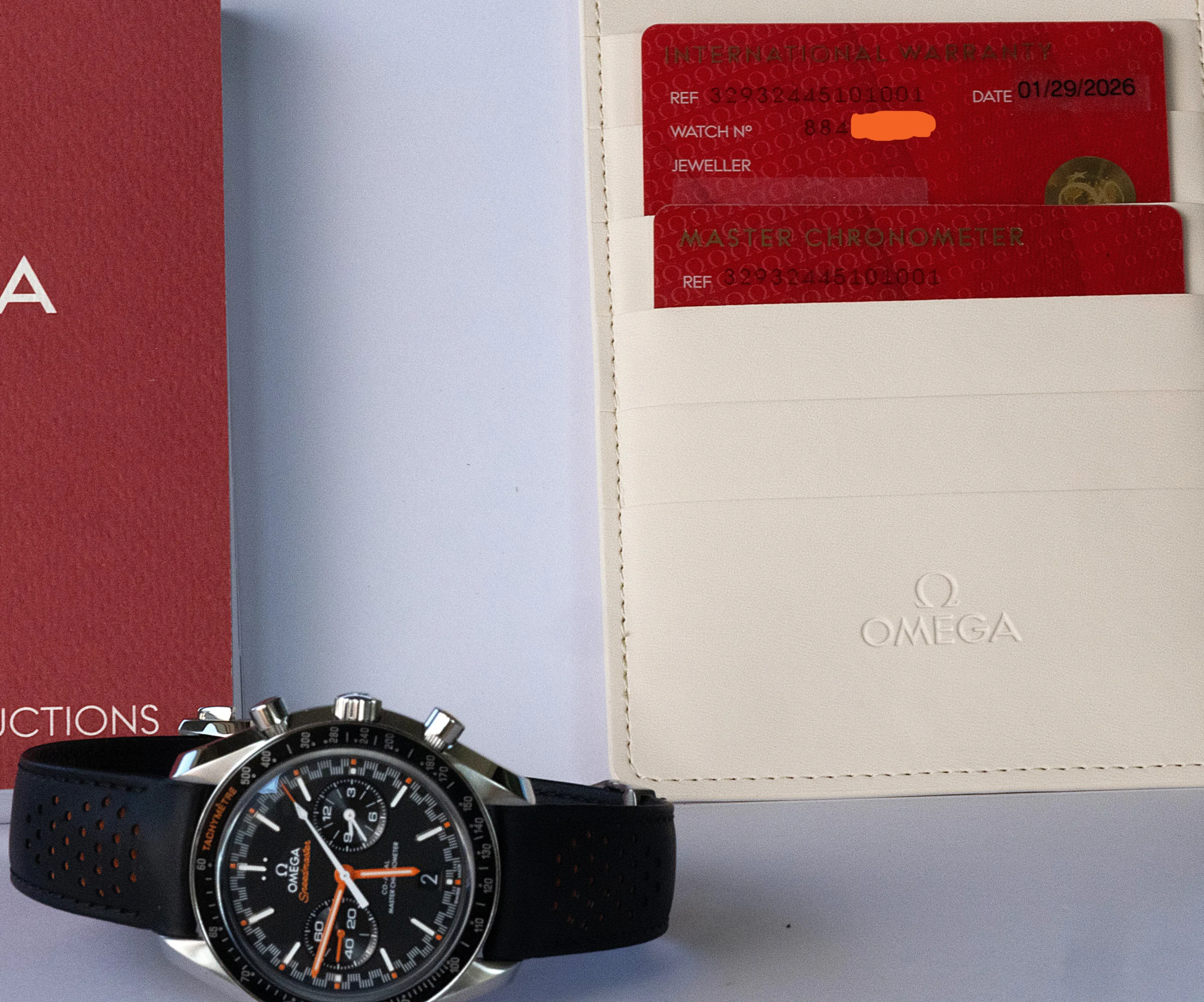 Omega Speedmaster Racing detail 10