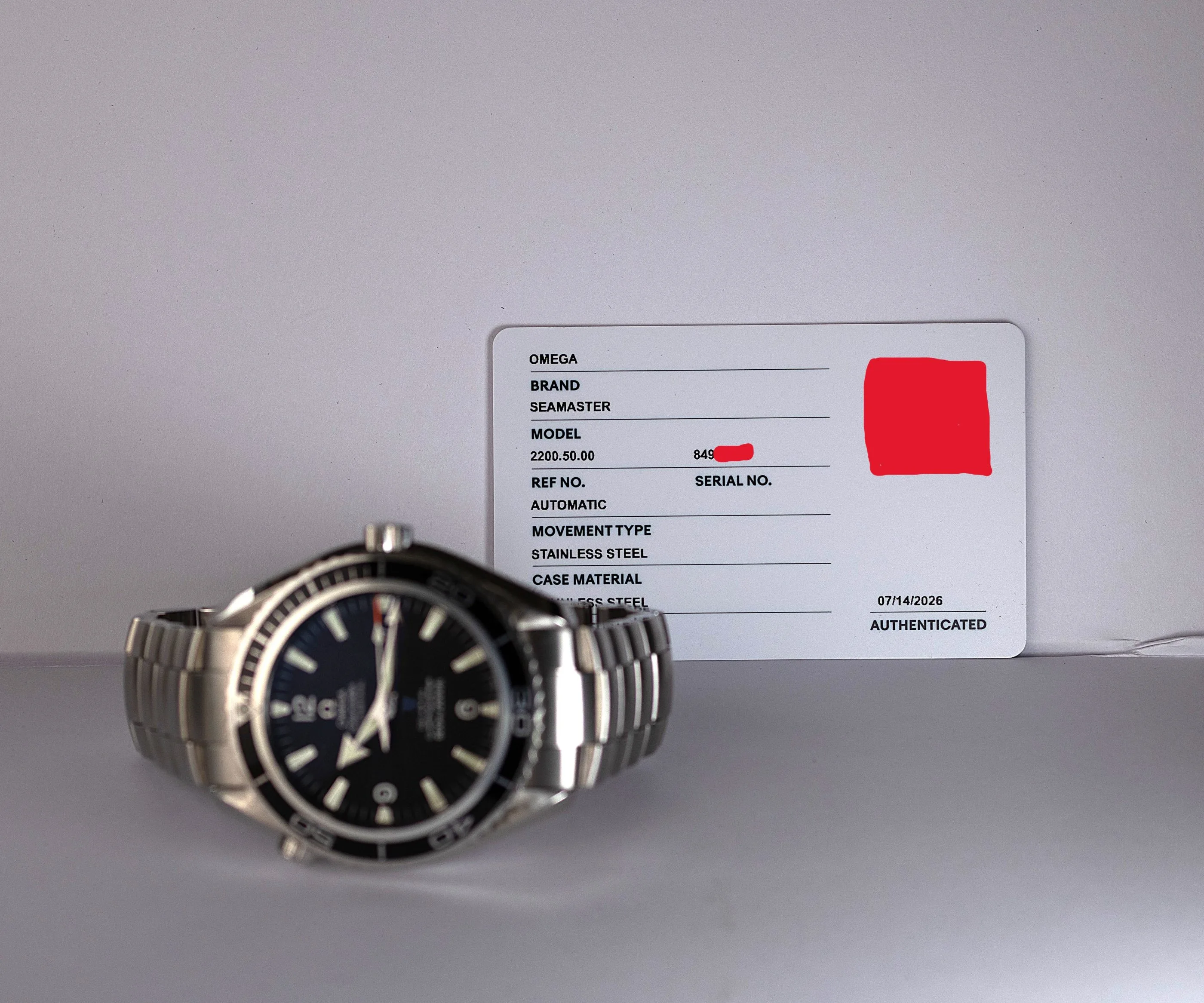Omega Seamaster Planet Ocean detail 7