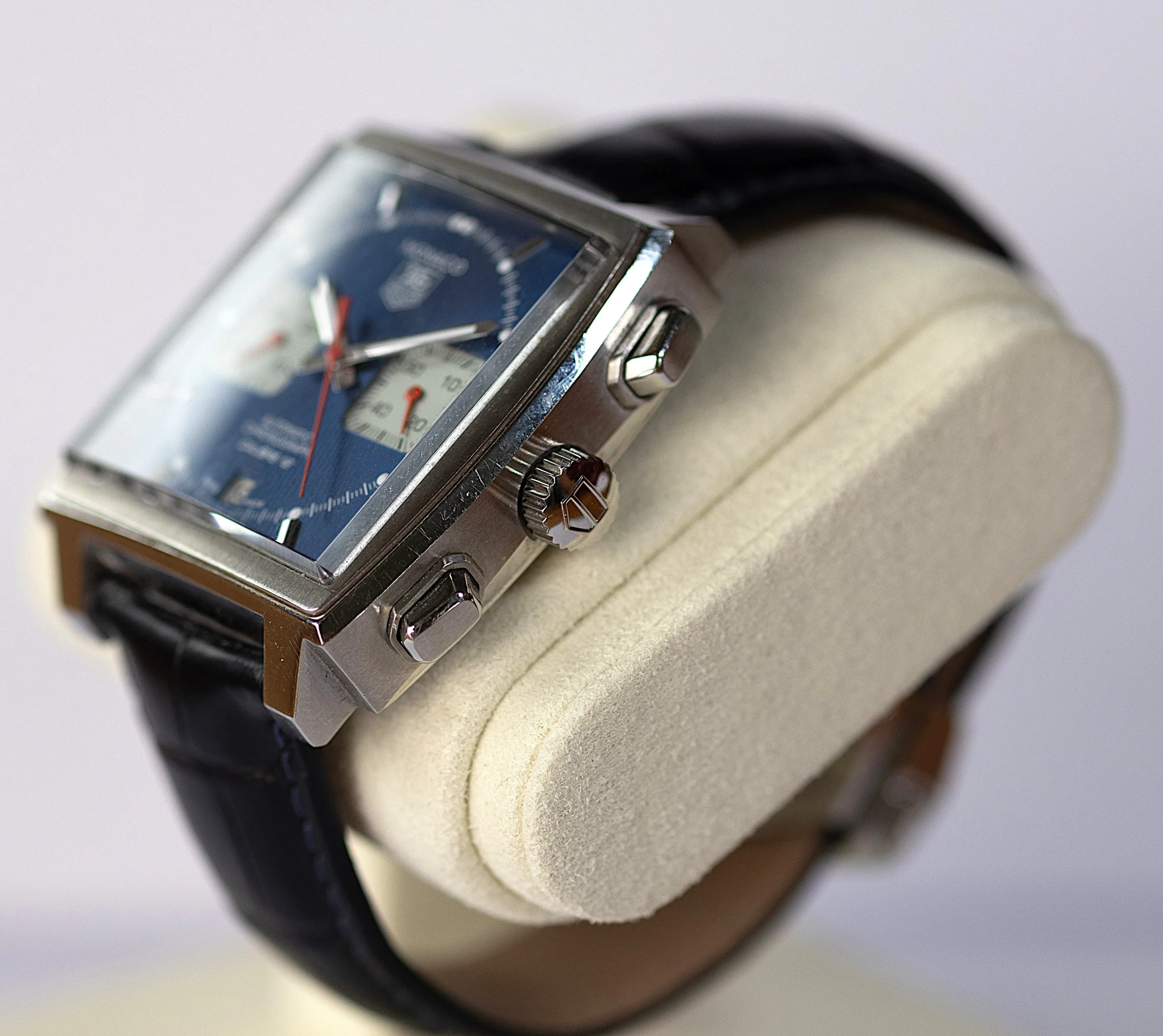 Tag Heuer Monaco Automatic Calibre 12 Chronograph detail 5