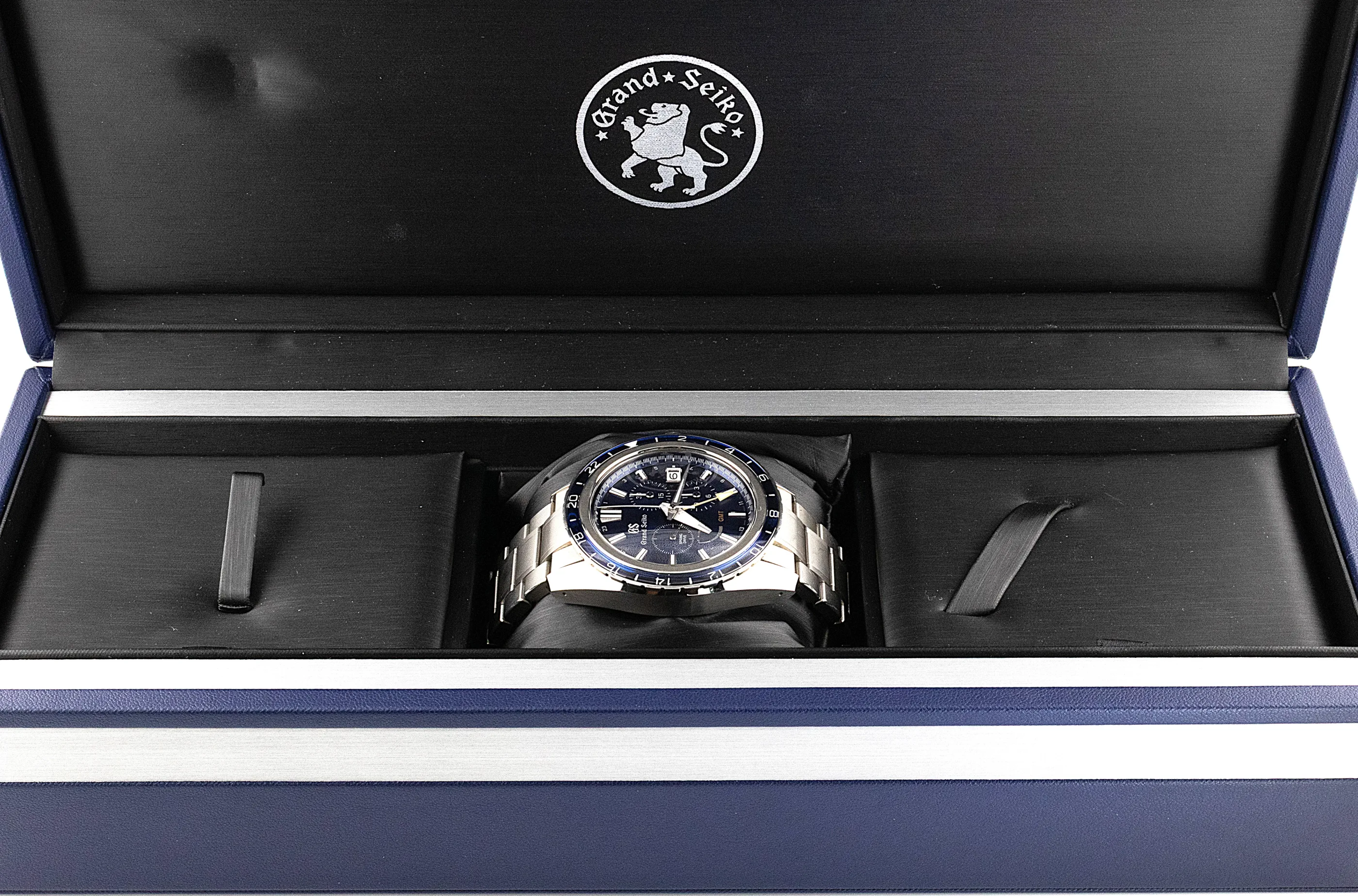 Grand Seiko Evolution 9 Spring Drive Chronograph GMT detail 15