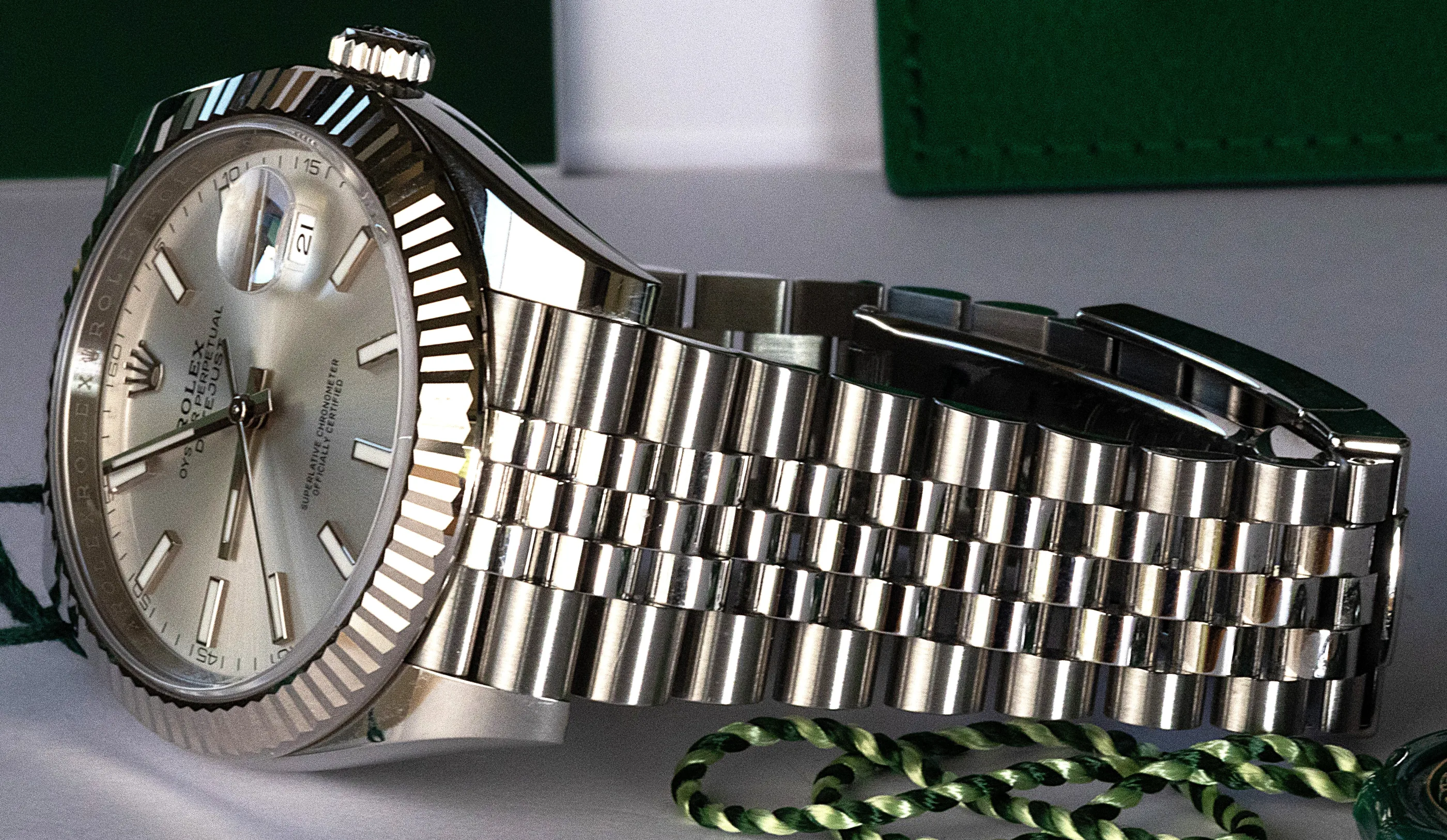 Rolex Datejust 41 Jubilee detail 4