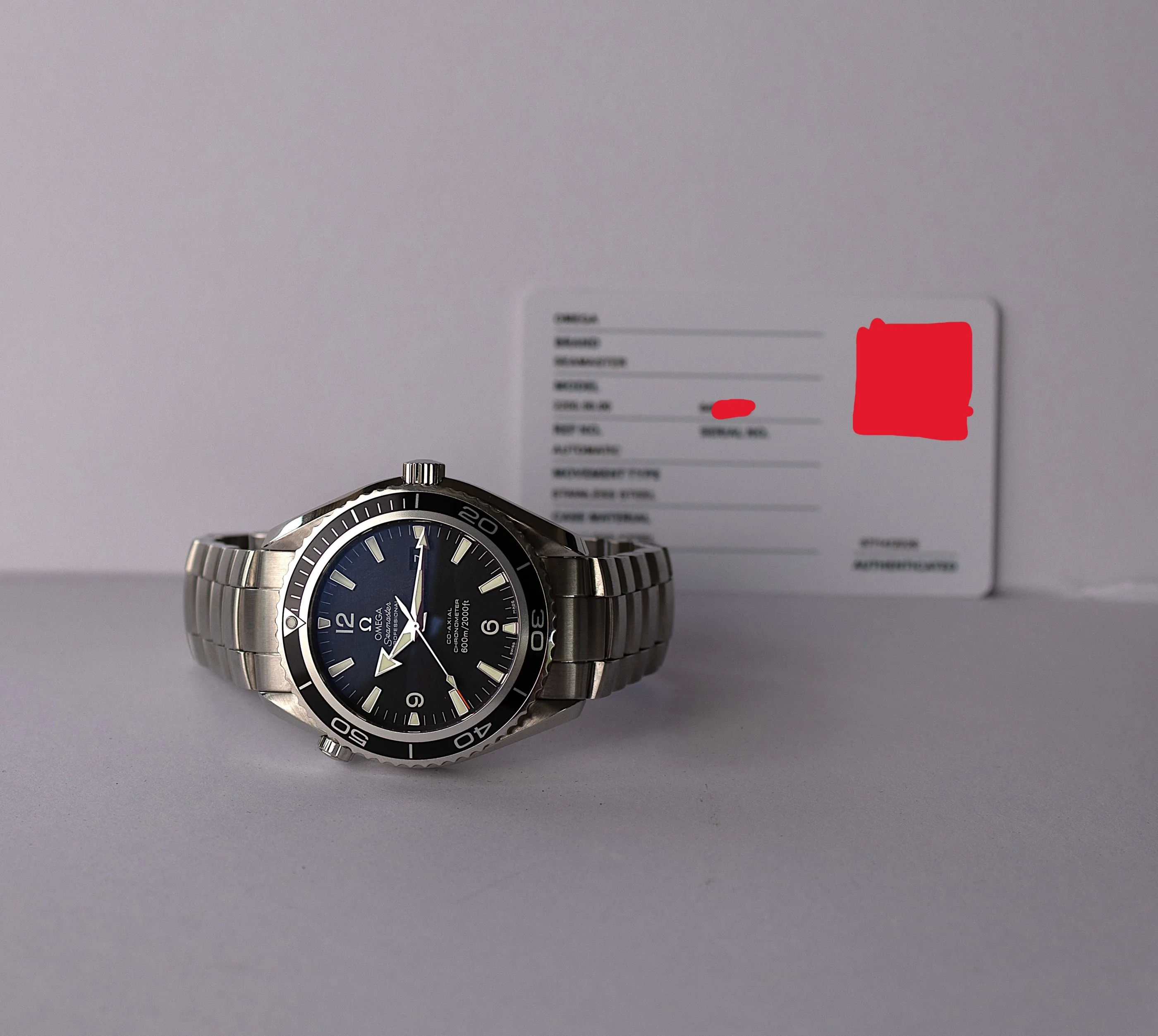 Omega Seamaster Planet Ocean detail 8