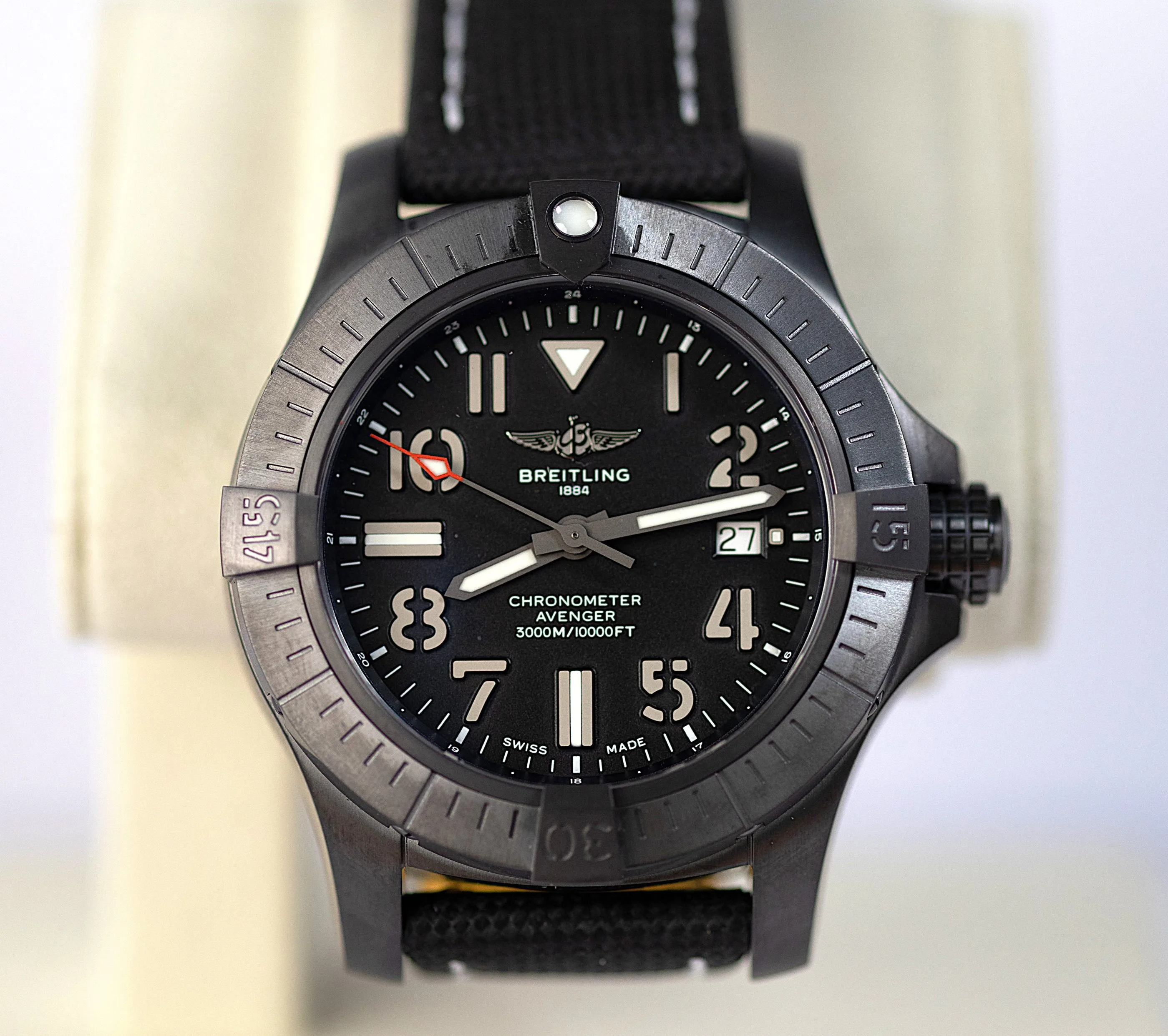 Breitling Avenger Seawolf Night Mission detail 6