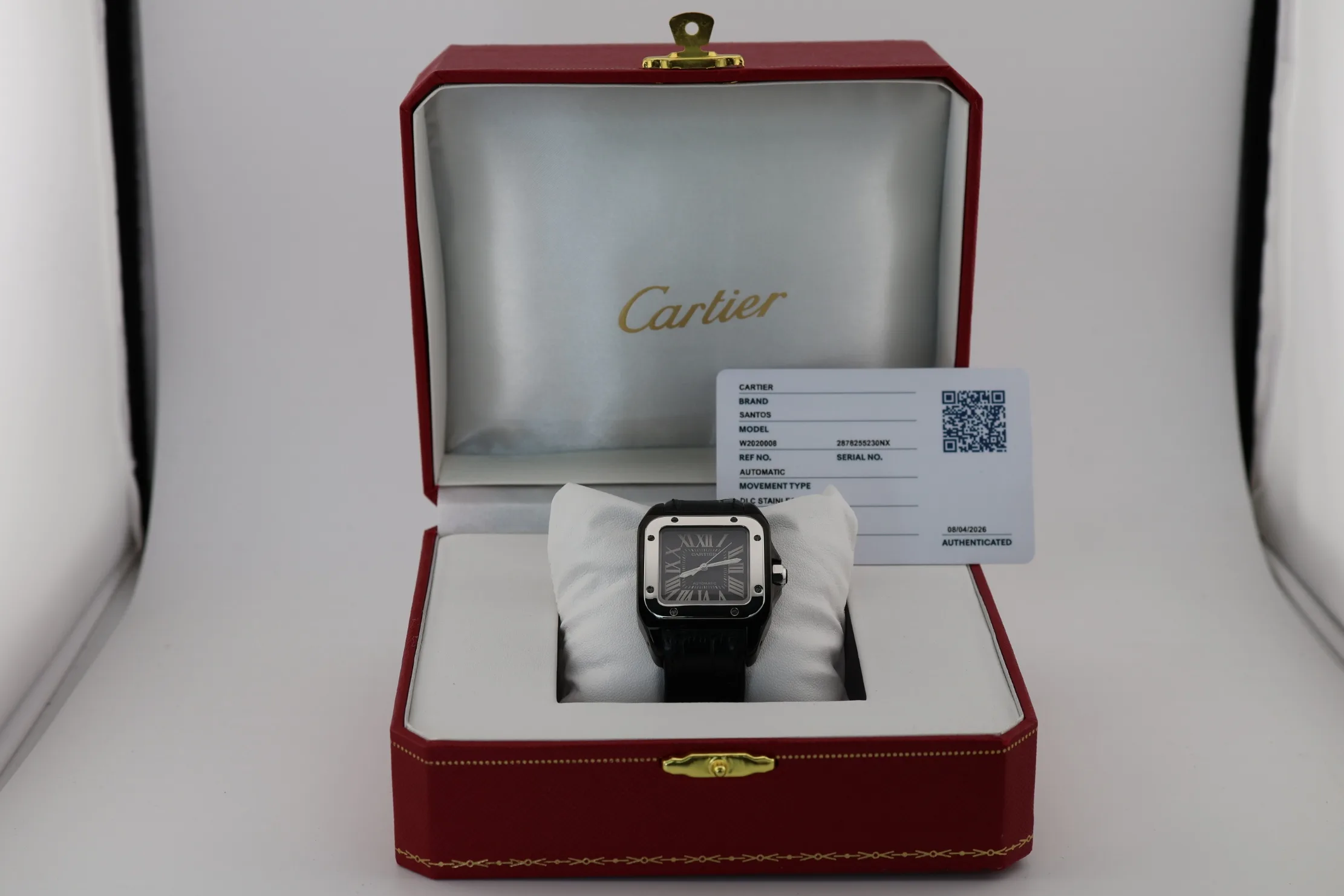 Cartier Santos 100 detail 8
