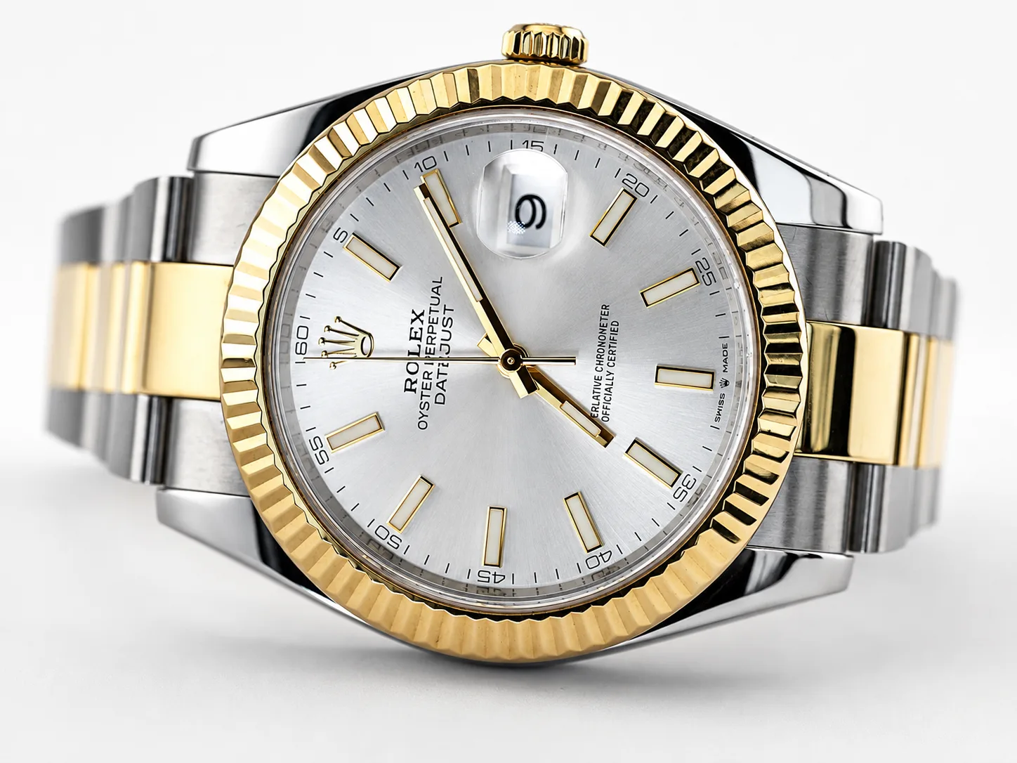 Rolex Datejust 41 Gold detail 2