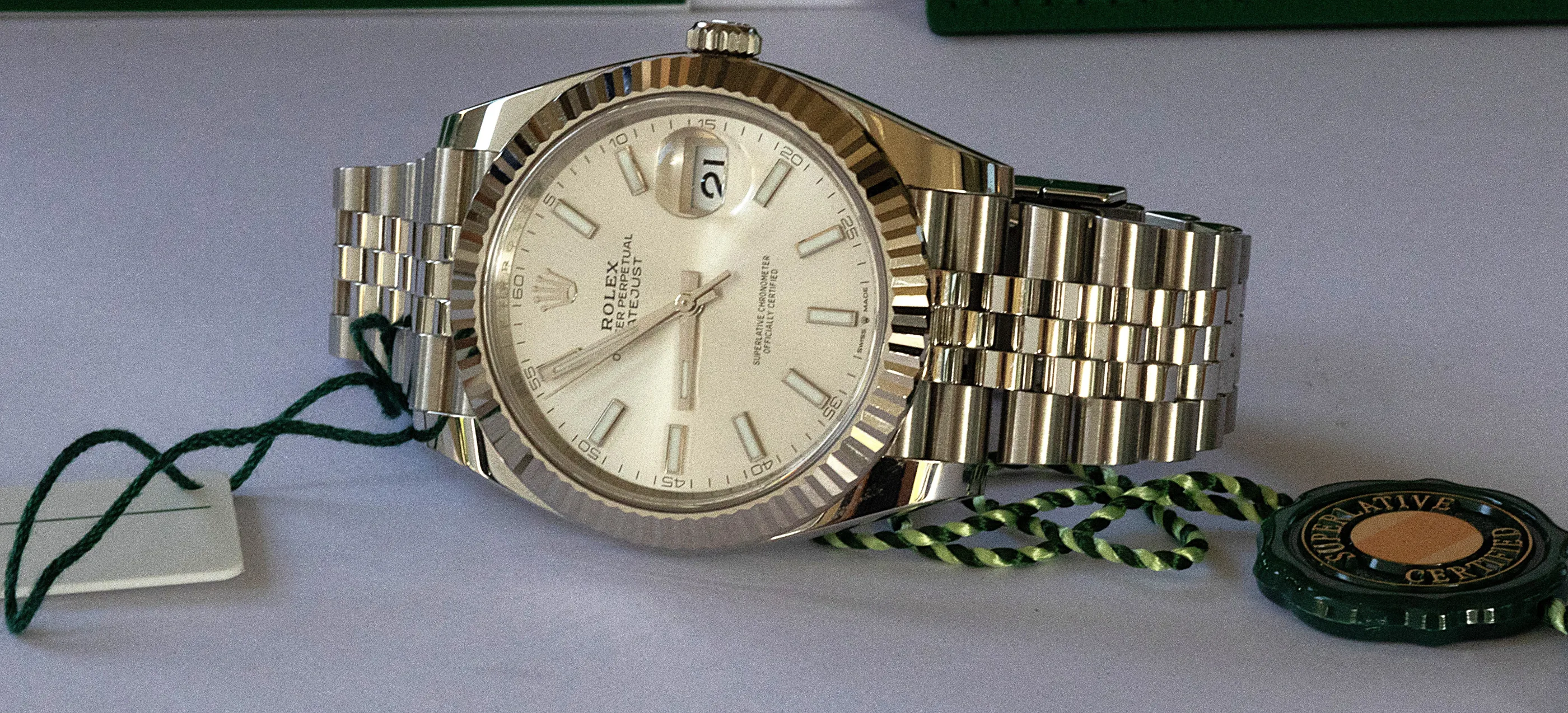 Rolex Datejust 41 Jubilee detail 5