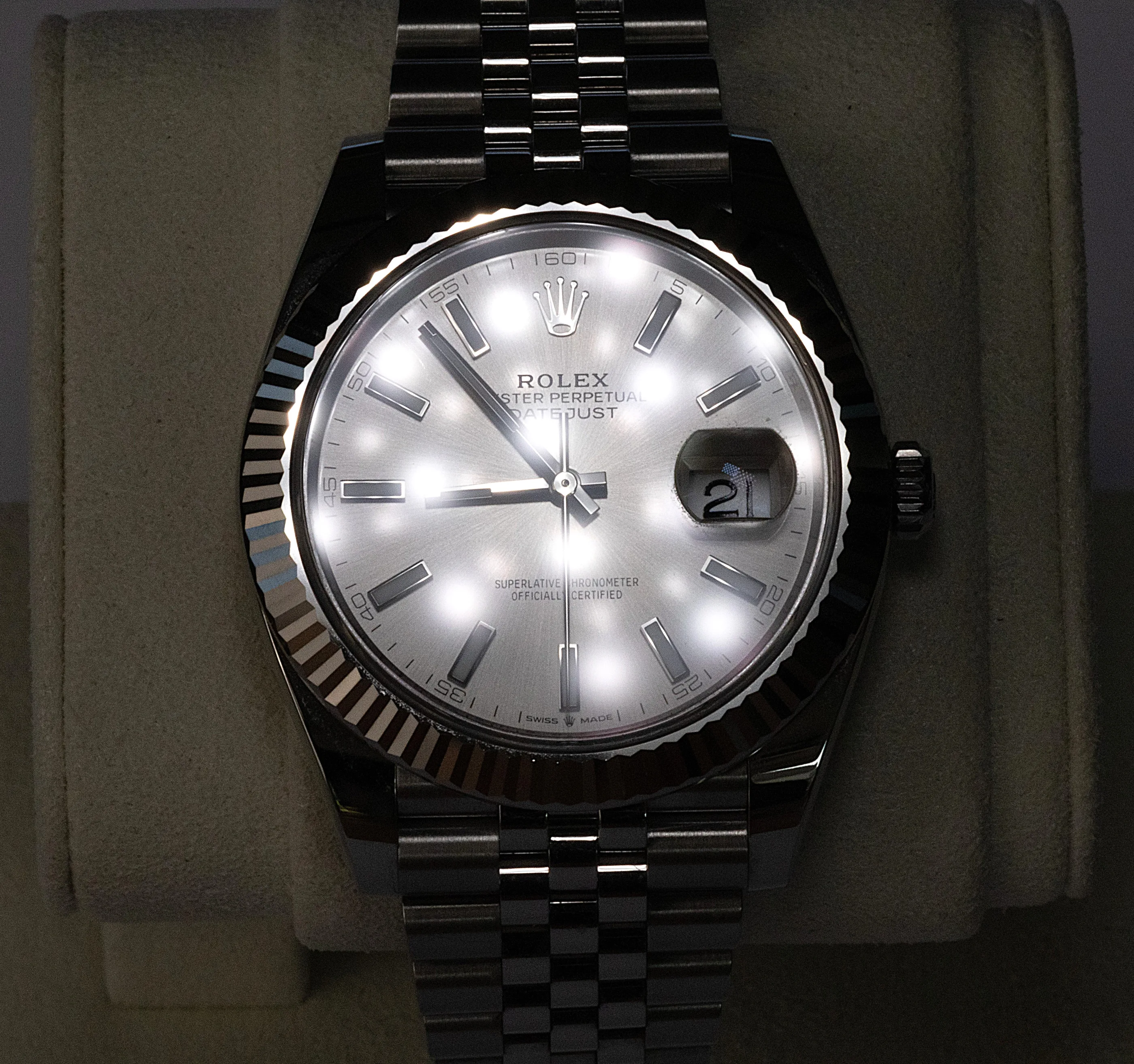 Rolex Datejust 41 Jubilee detail 10