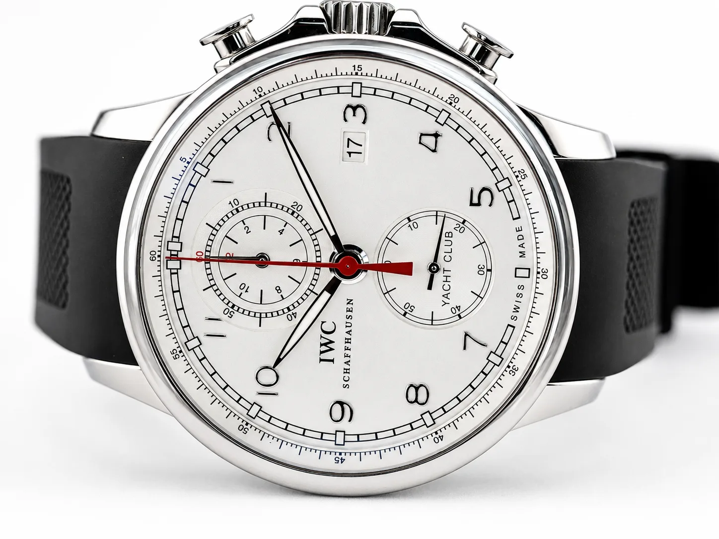 IWC Portugieser Yacht Club Chrono detail 1