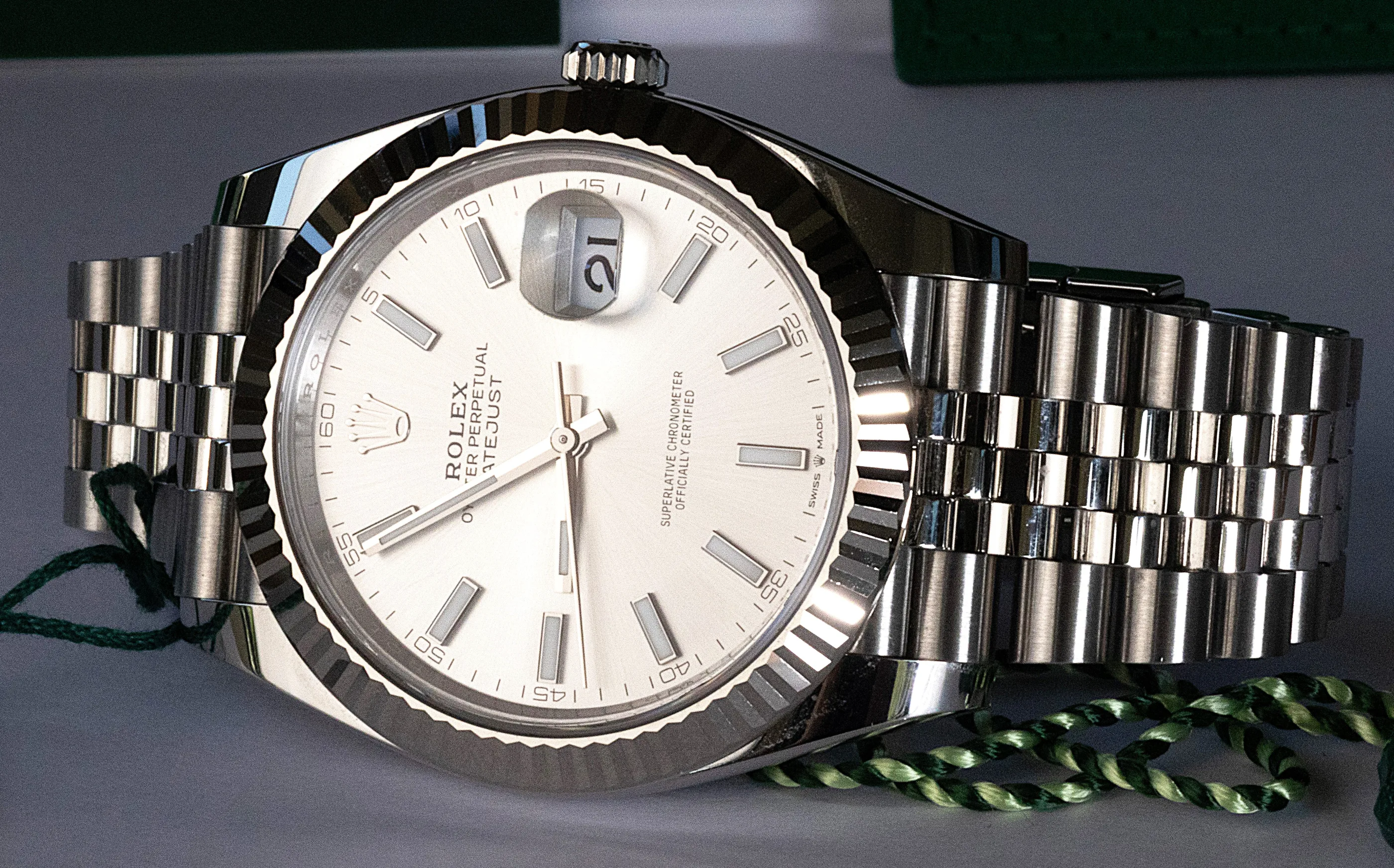 Rolex Datejust 41 Jubilee detail 6