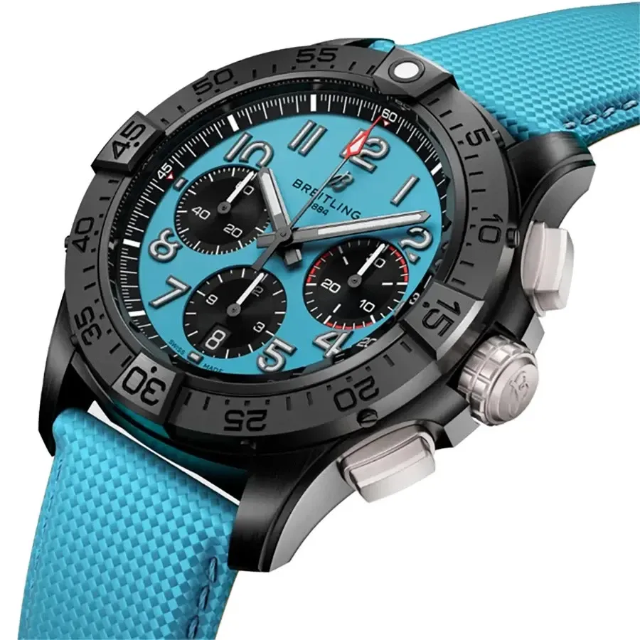 Breitling Avenger B01 Chronograph 42 Night Mission "Turquoise"