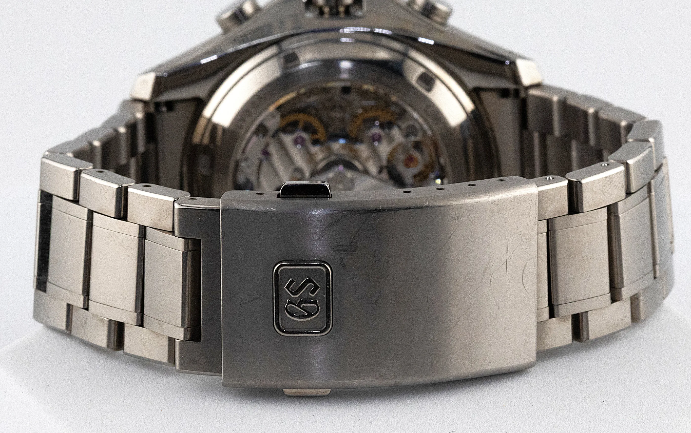 Grand Seiko Evolution 9 Spring Drive Chronograph GMT detail 11
