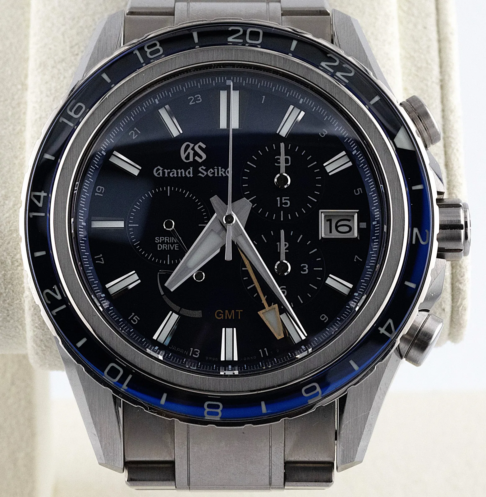 Grand Seiko Evolution 9 Spring Drive Chronograph GMT