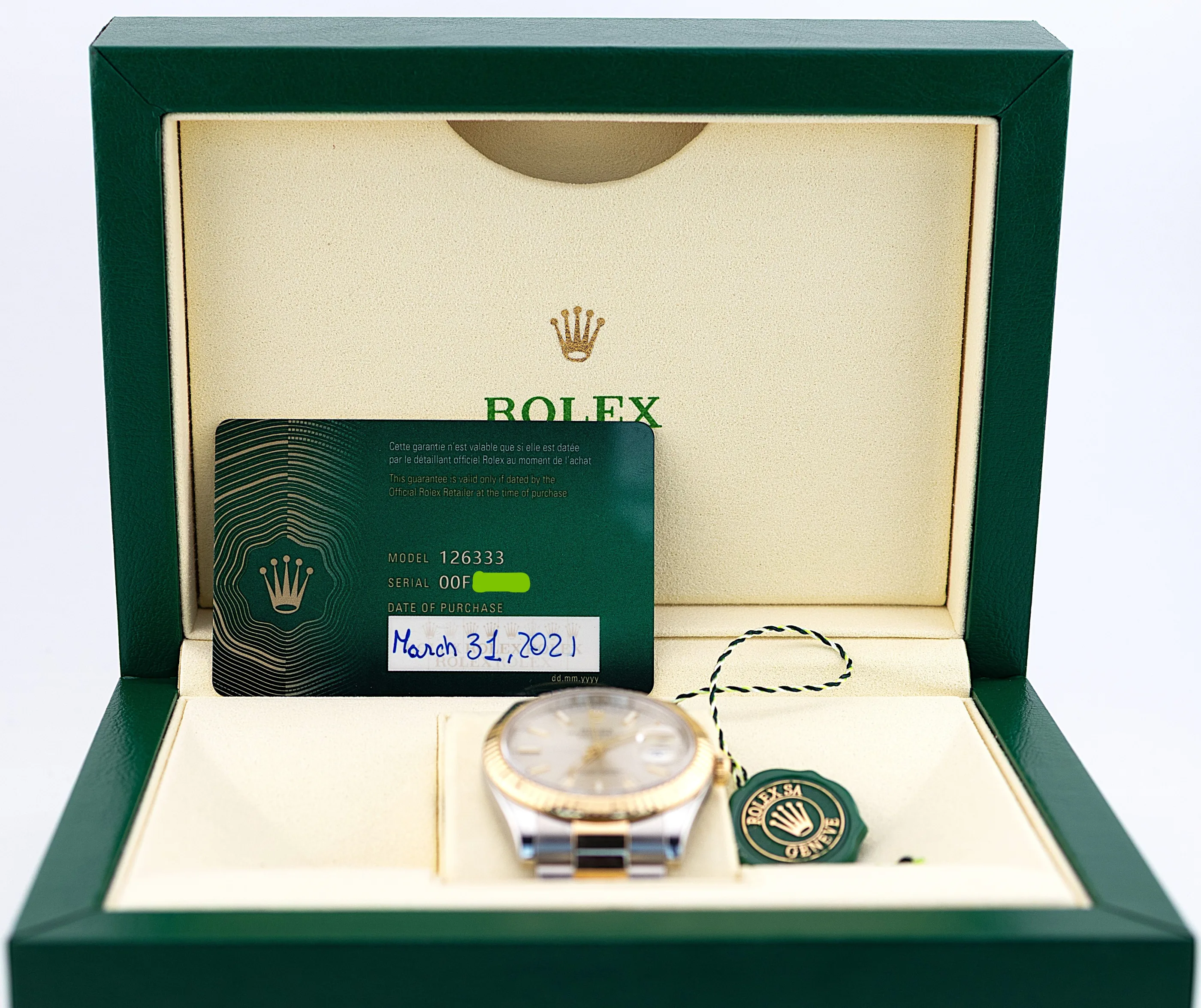 Rolex Datejust 41 Gold detail 9