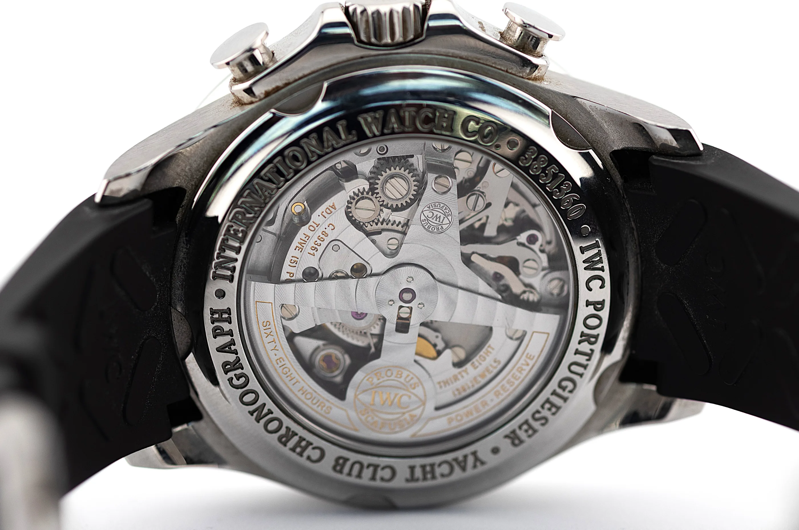 IWC Portugieser Yacht Club Chrono detail 4