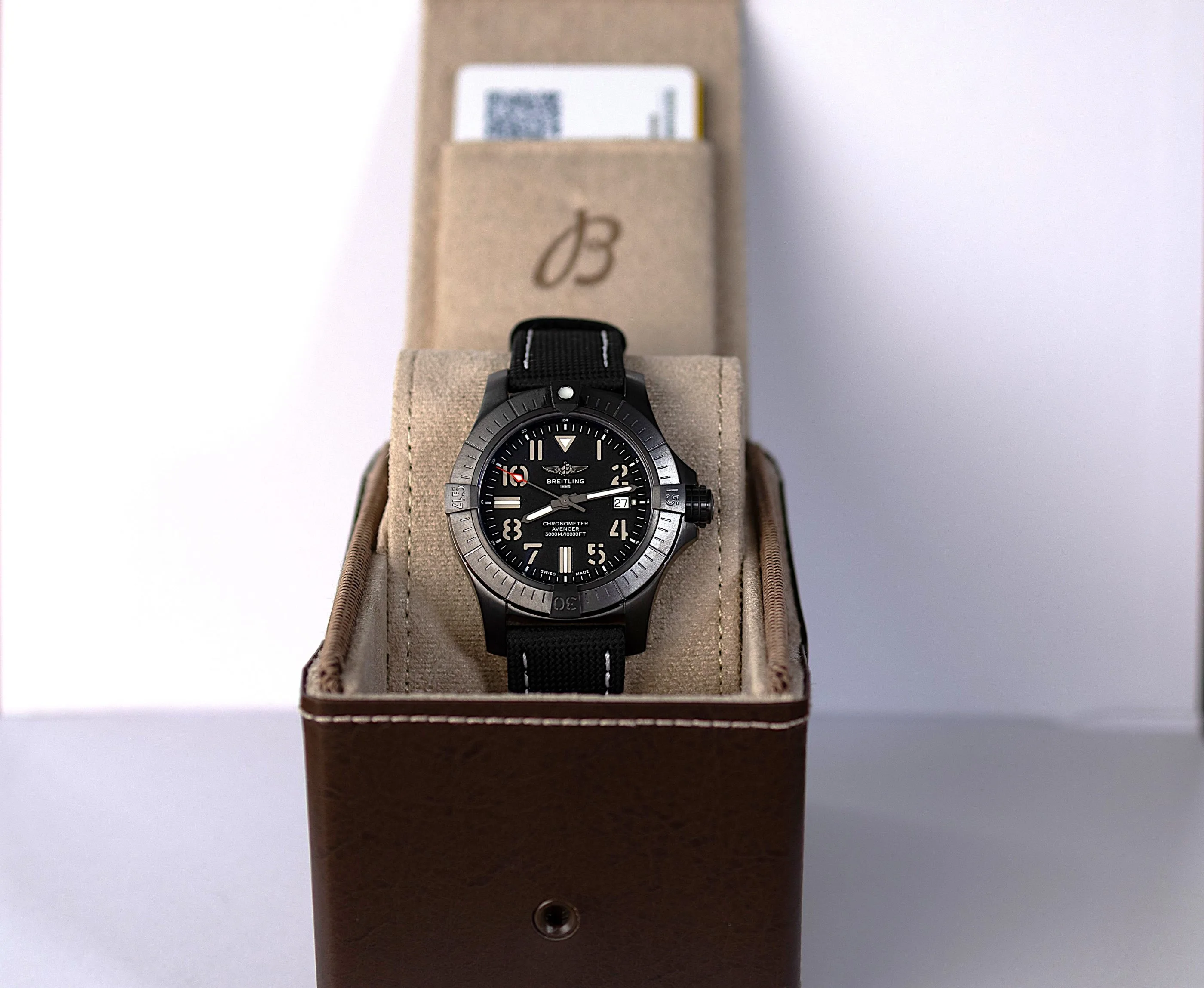 Breitling Avenger Seawolf Night Mission detail 8