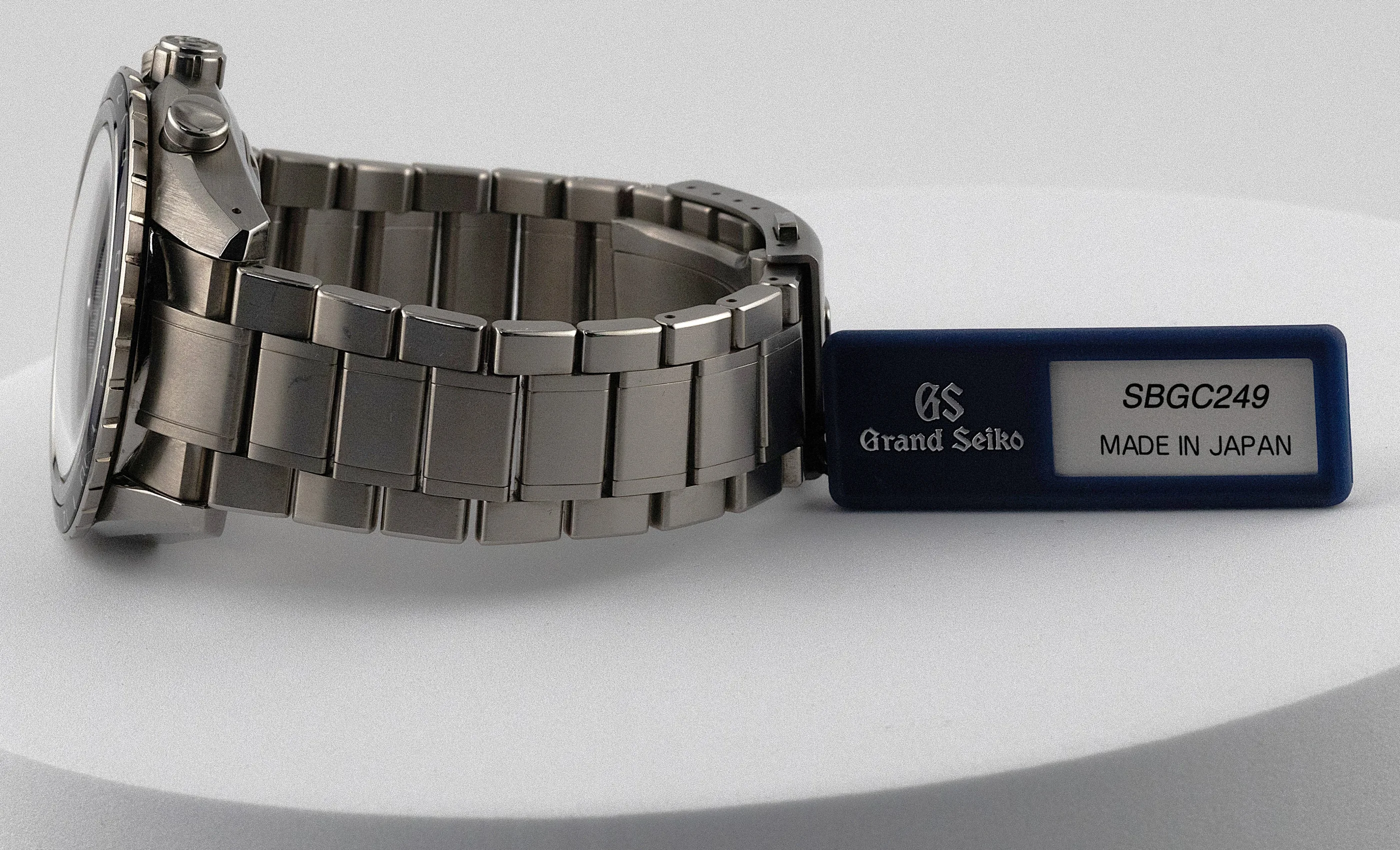 Grand Seiko Evolution 9 Spring Drive Chronograph GMT detail 9
