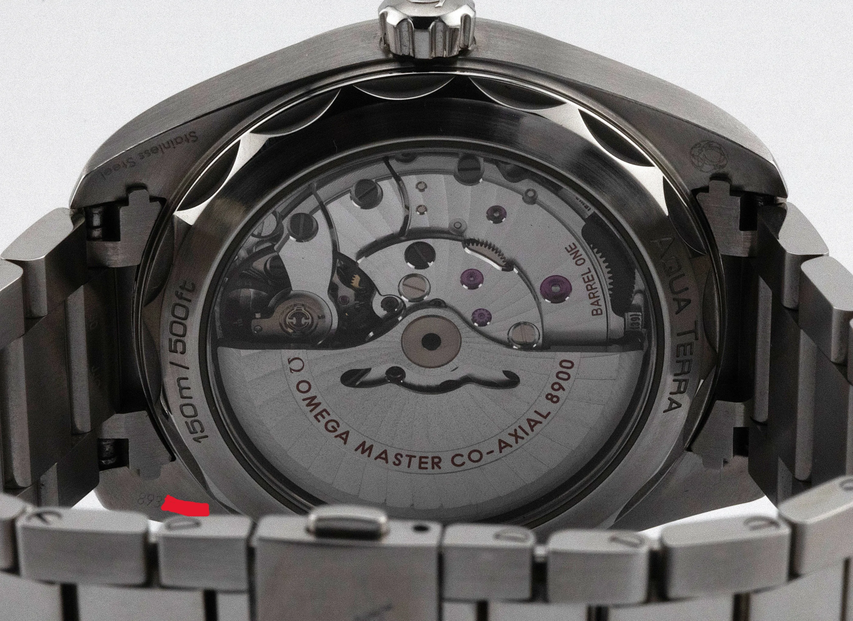 Omega Aqua Terra detail 6